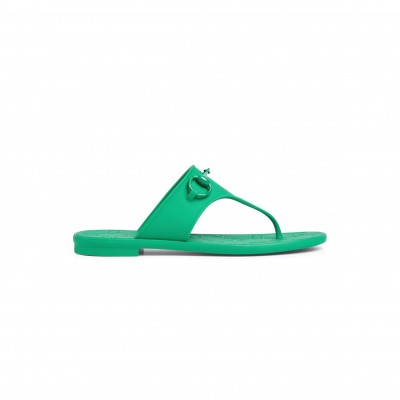 GUCCI HORSEBIT THONG SANDALS 780306